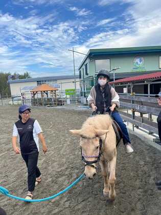 乗馬体験 in サーバントホース